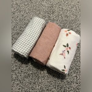 Carters Cotton Receiving Blankets